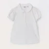 Blukids Polo in puro cotone Piquet bambina- T-shirt
