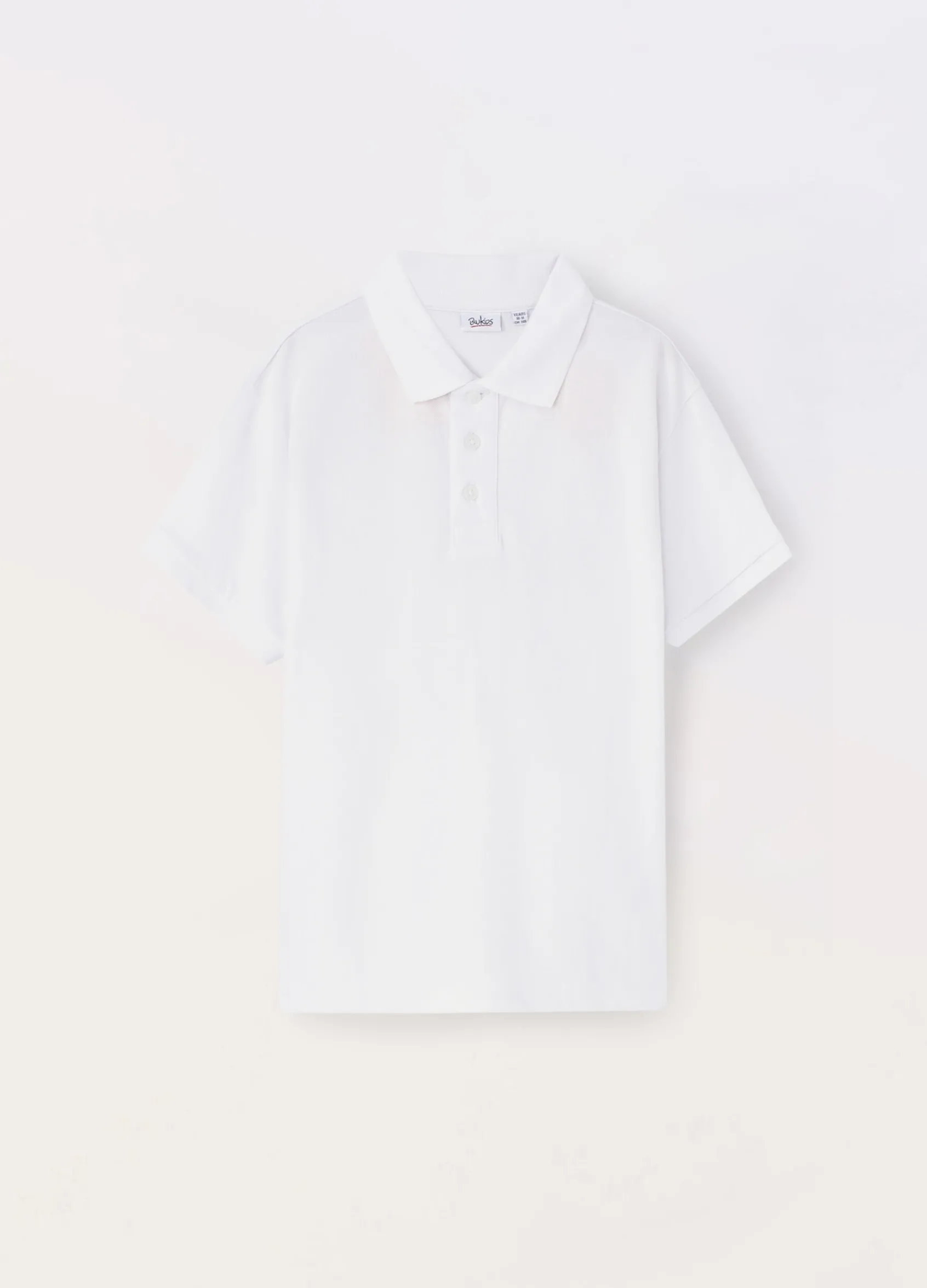 Blukids Polo in puro cotone Piquet ragazzo- T-shirt
