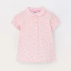 Blukids Polo in puro cotone Piquet neonata- T-shirt