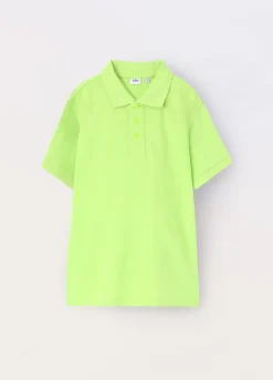 Blukids Polo in puro cotone Piquet ragazzo- T-shirt