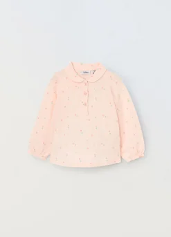 Blukids Polo in puro cotone Piquet neonata- T-shirt