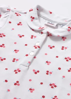 Blukids Polo in puro cotone Piquet neonata- T-shirt