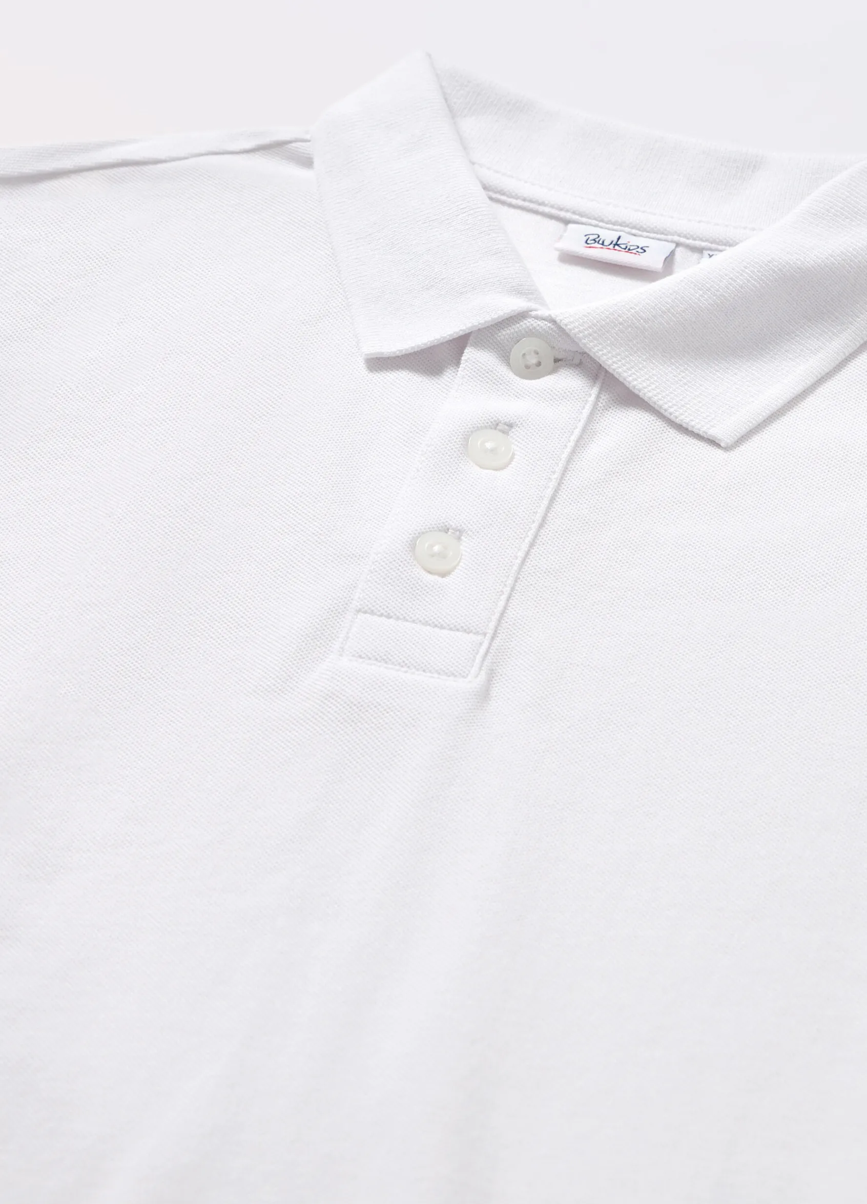Blukids Polo in puro cotone Piquet ragazzo- T-shirt