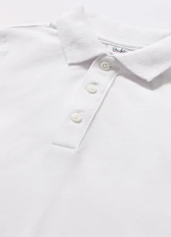 Blukids Polo in puro cotone Piquet neonato- T-shirt