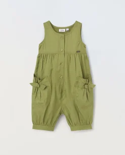 Blukids Salopette in puro lyocell neonata- Completini