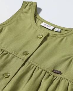 Blukids Salopette in puro lyocell neonata- Completini