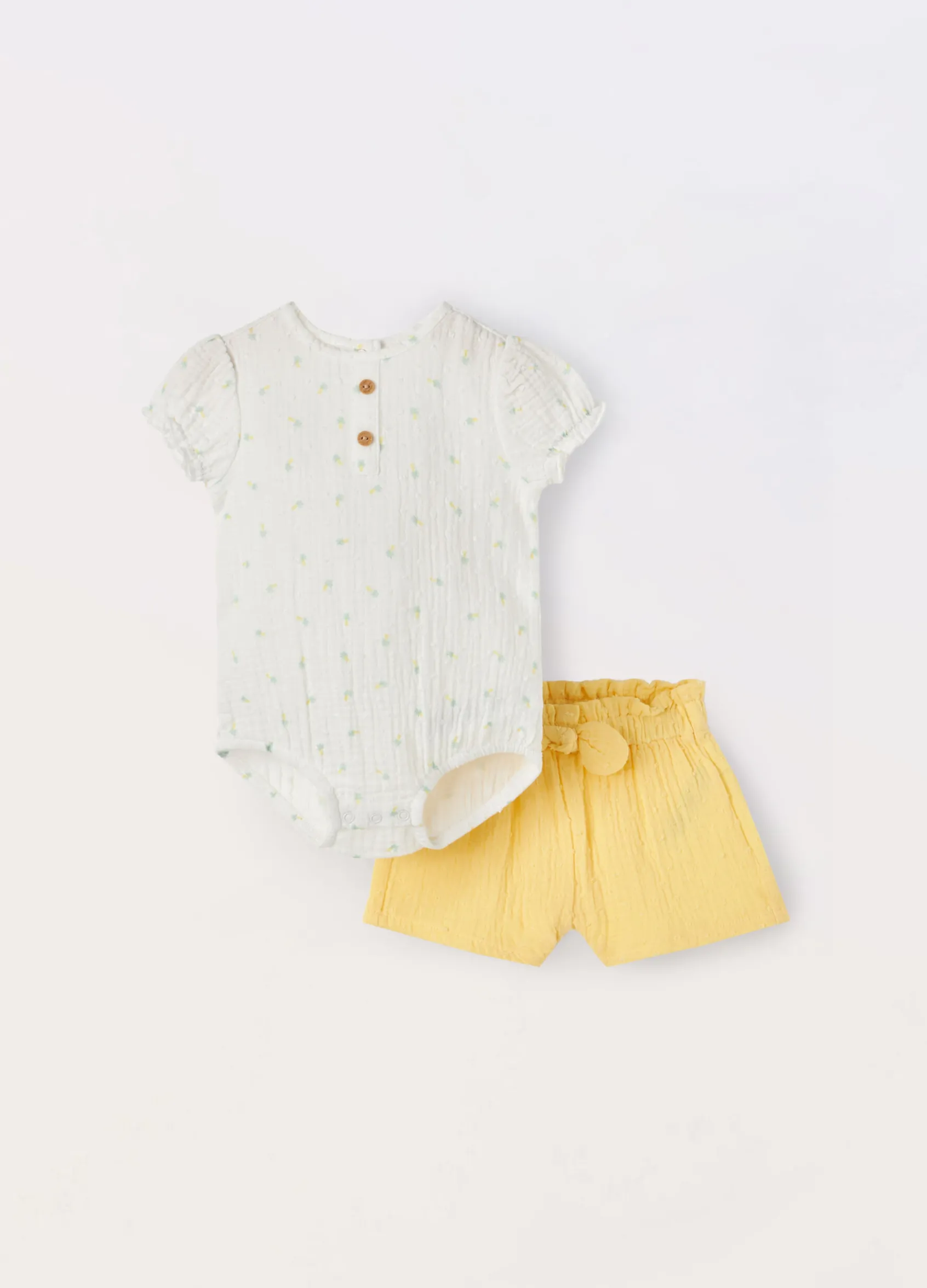 Blukids Set in puro cotone neonata- Completini