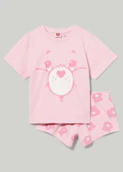 Blukids Set pigiama corto Care Bears in puro cotone ragazza- Pigiami
