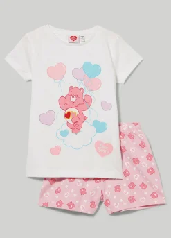 Blukids Set pigiama corto Care Bears in puro cotone bambina- Pigiami