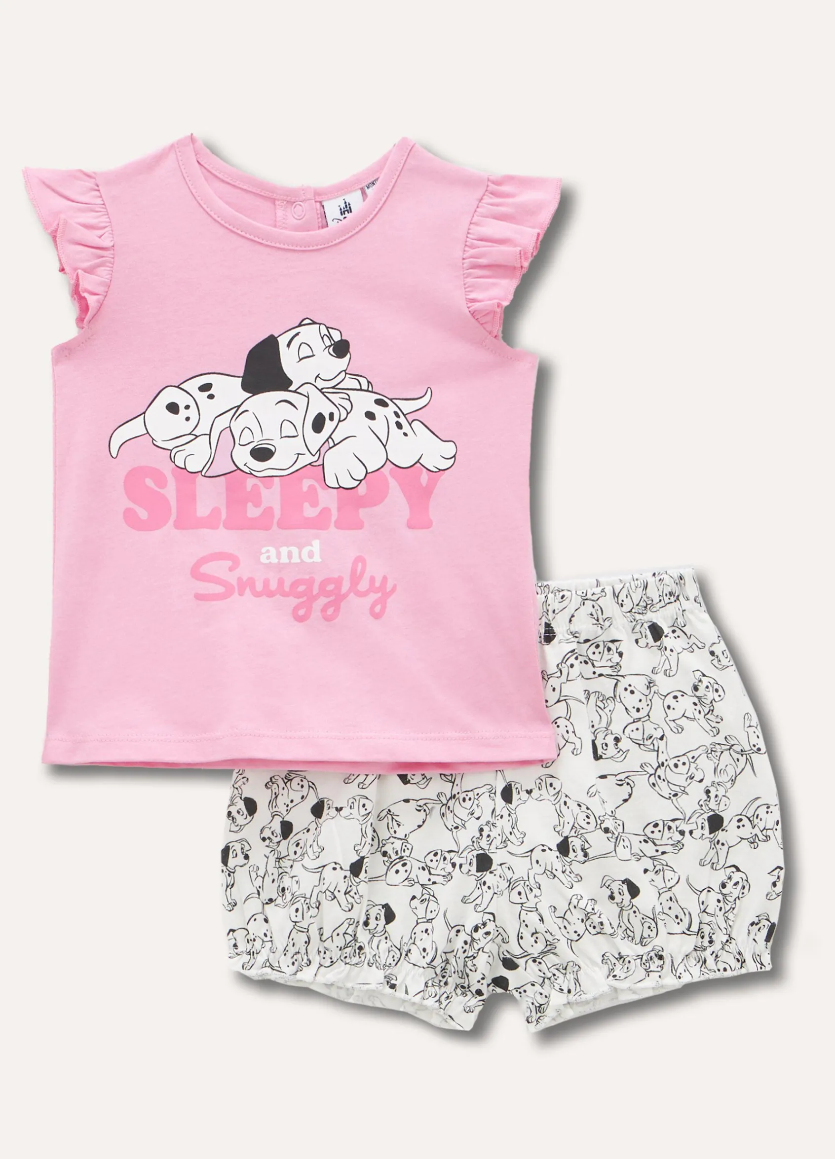 Blukids Set pigiama corto Disney in puro cotone neonata- Pigiami
