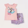 Blukids Set pigiama corto in jersey di puro cotone neonata- Pigiami