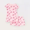 Blukids Set pigiama corto in jersey di puro cotone bambina- Pigiami