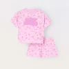 Blukids Set pigiama corto in jersey di puro cotone ragazza- Pigiami