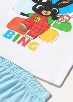 Blukids Set pigiama corto in puro cotone neonato- Pigiami