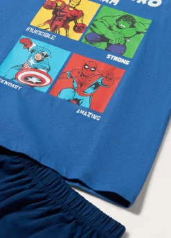 Blukids Set pigiama corto Marvel bambino-Bambino Pigiami