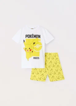 Blukids Set pigiama corto Pokémon bambino-Bambino Pigiami
