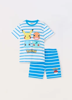 Blukids Set pigiama corto Pokémon bambino-Bambino Pigiami