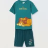 Blukids Set pigiama corto Re Leone bambino-Bambino Pigiami