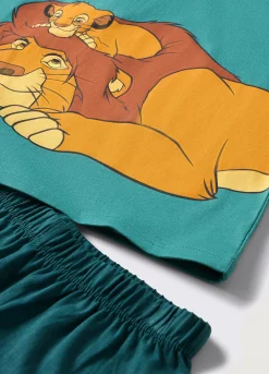 Blukids Set pigiama corto Re Leone bambino-Bambino Pigiami