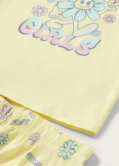 Blukids Set pigiama in jersey di puro cotone bambina- Pigiami