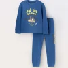 Blukids Set pigiama lungo in interlock di puro cotone bambino-Bambino Pigiami