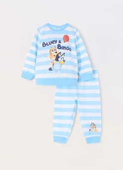 Blukids Set pigiama lungo in jersey di puro cotone neonato- Pigiami