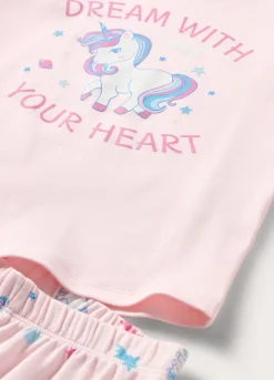 Blukids Set pigiama lungo in puro cotone bambina- Pigiami