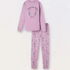 Blukids Set pigiama lungo in puro cotone ragazza- Pigiami