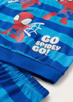 Blukids Set pigiama lungo Spidey in puro cotone organico neonato- Pigiami