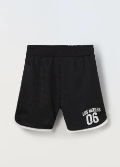 Blukids Shorts basket ragazza- Pantaloni