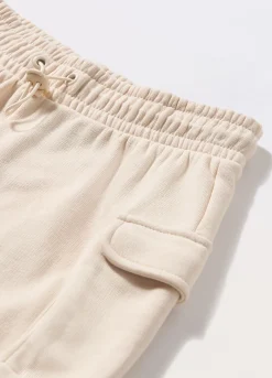 Blukids Shorts cargo in french terry di misto cotone ragazza- Pantaloni