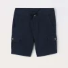 Blukids Shorts cargo in puro cotone bambino-Bambino Pantaloni