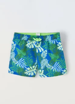 Blukids Shorts da bagno con stampa bambino-Bambino Mare