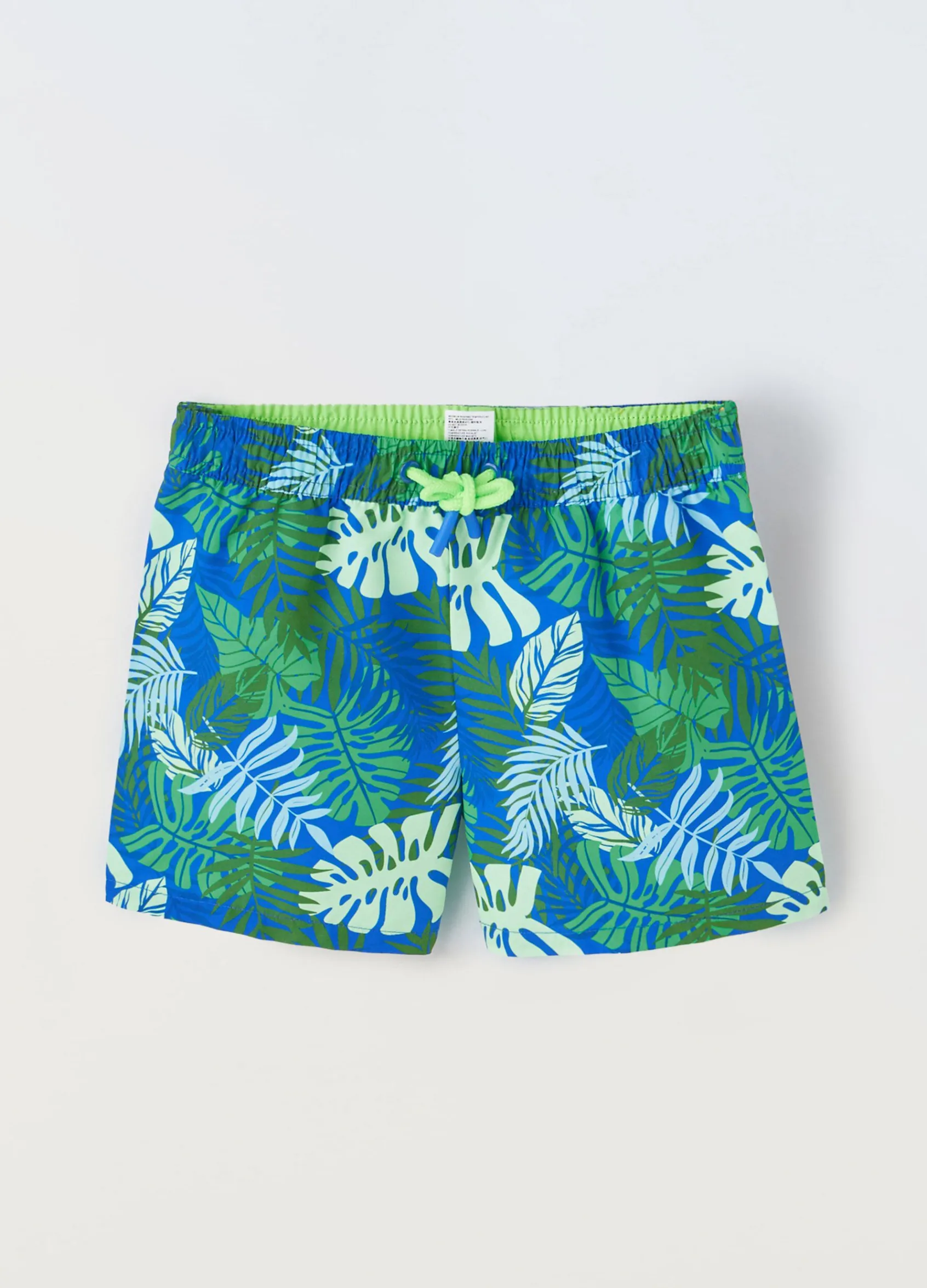 Blukids Shorts da bagno con stampa bambino-Bambino Mare