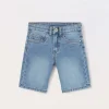 Blukids Shorts denim stretch bambino-Bambino Pantaloni