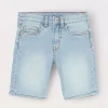 Blukids Shorts denim stretch bambino-Bambino Pantaloni