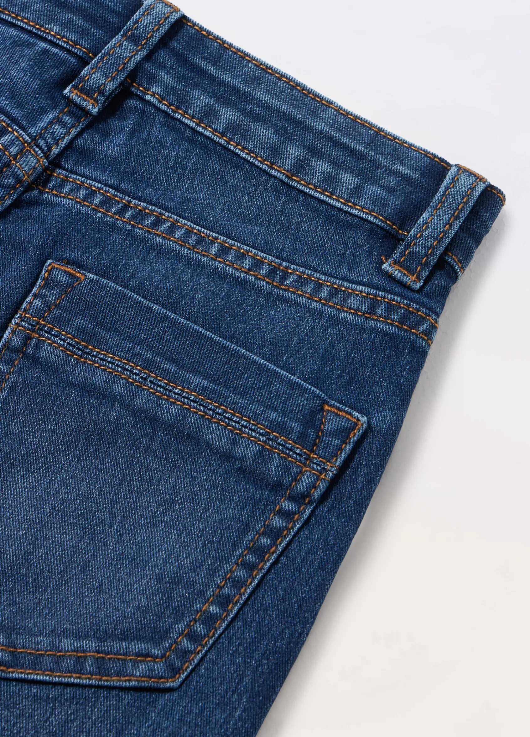 Blukids Shorts denim stretch bambino-Bambino Pantaloni