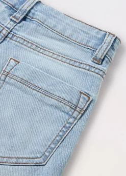 Blukids Shorts denim stretch bambino-Bambino Pantaloni