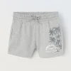 Blukids Shorts in cotone mélange ragazza- Pantaloni