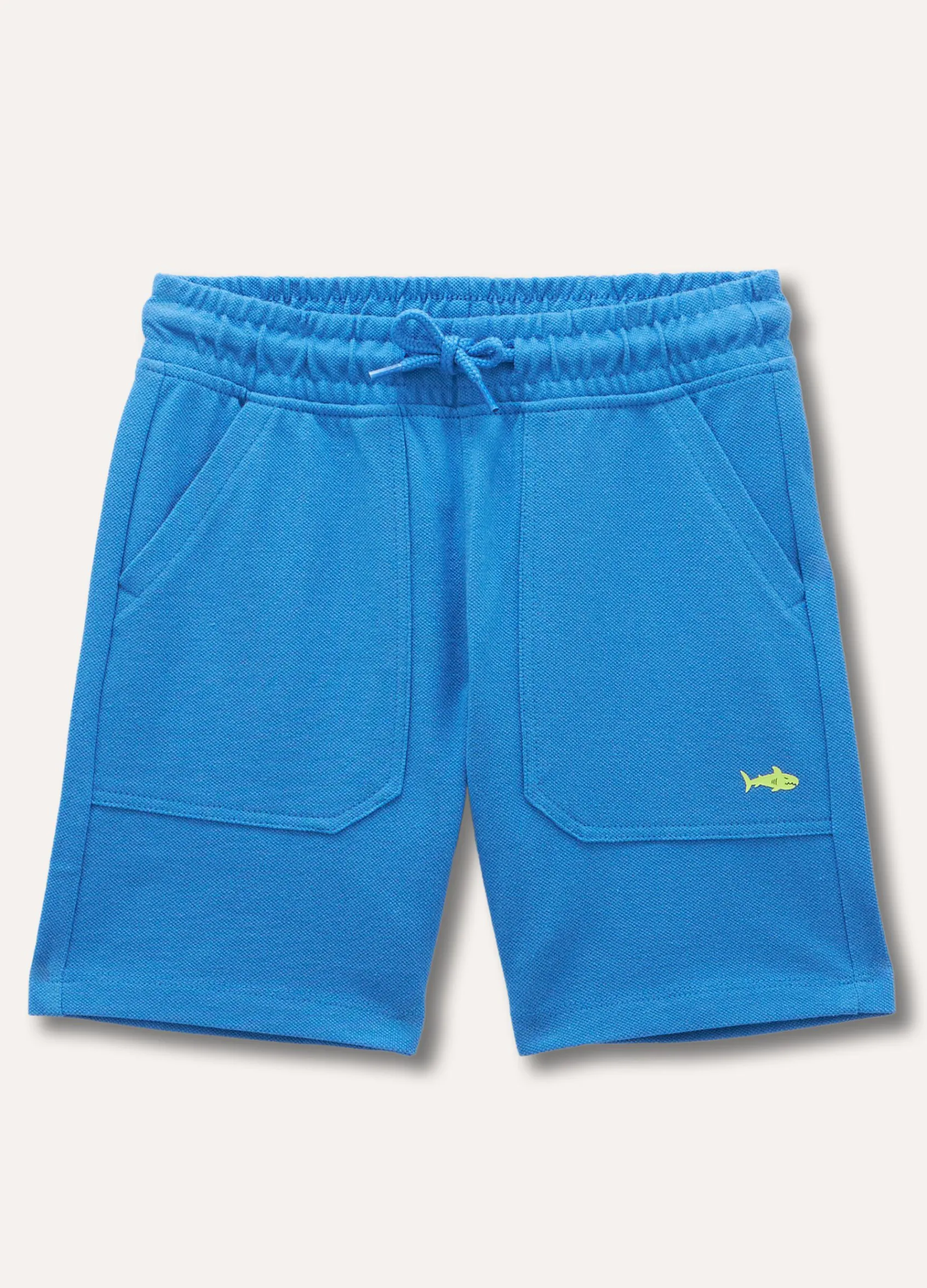 Blukids Shorts in cotone Piquet bambino-Bambino Pantaloni