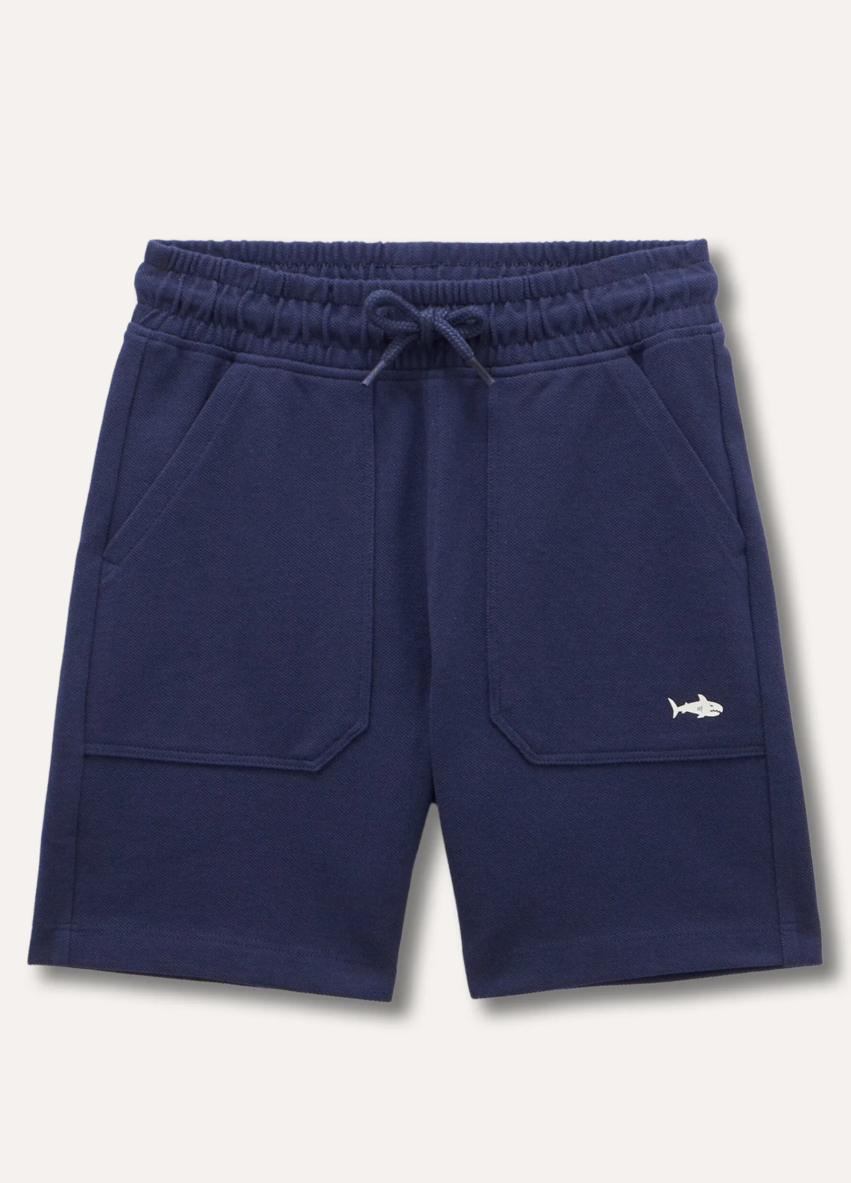 Blukids Shorts in cotone Piquet bambino-Bambino Pantaloni