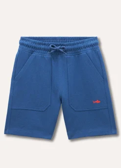 Blukids Shorts in cotone Piquet bambino-Bambino Pantaloni