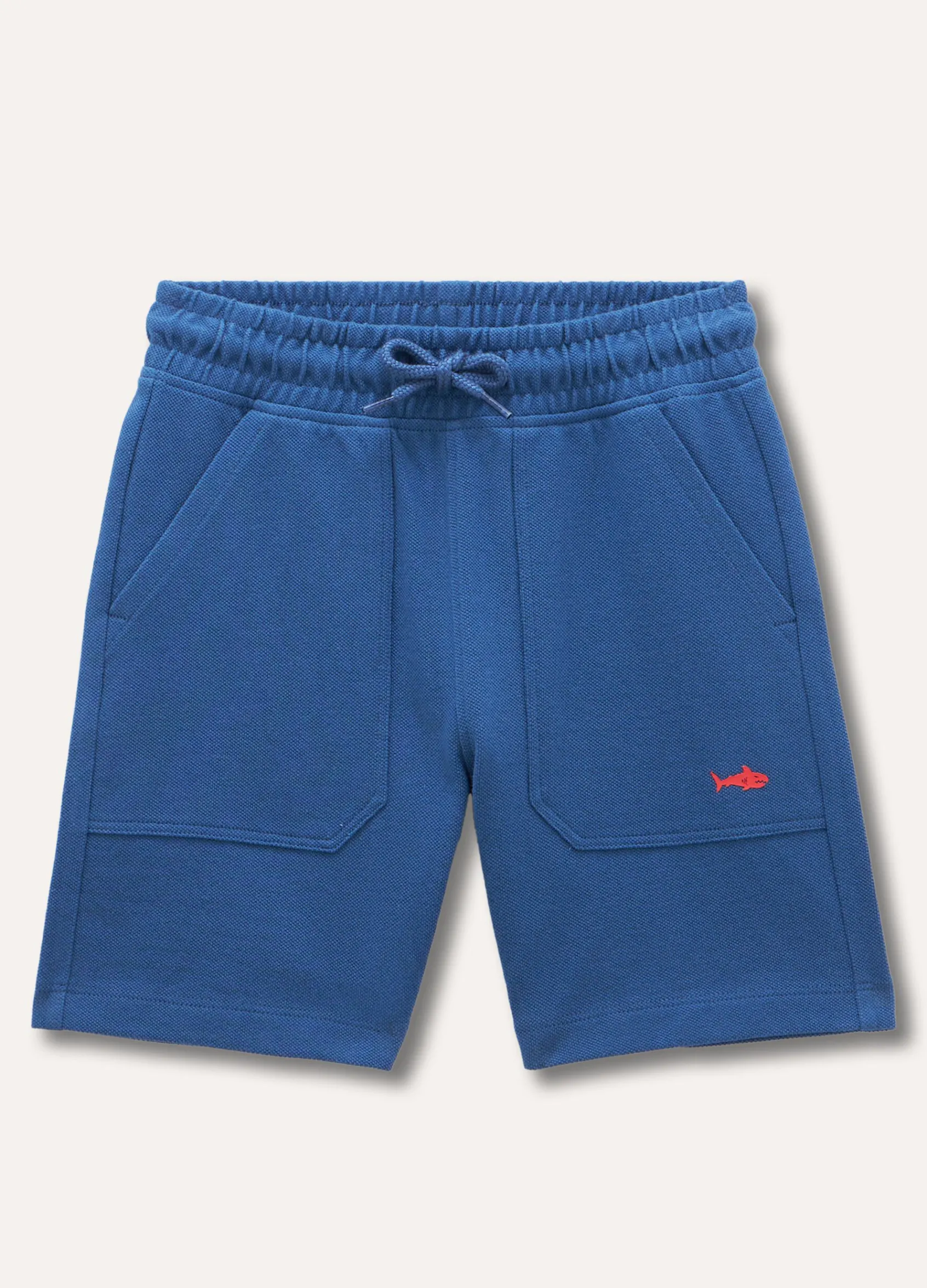Blukids Shorts in cotone Piquet bambino-Bambino Pantaloni