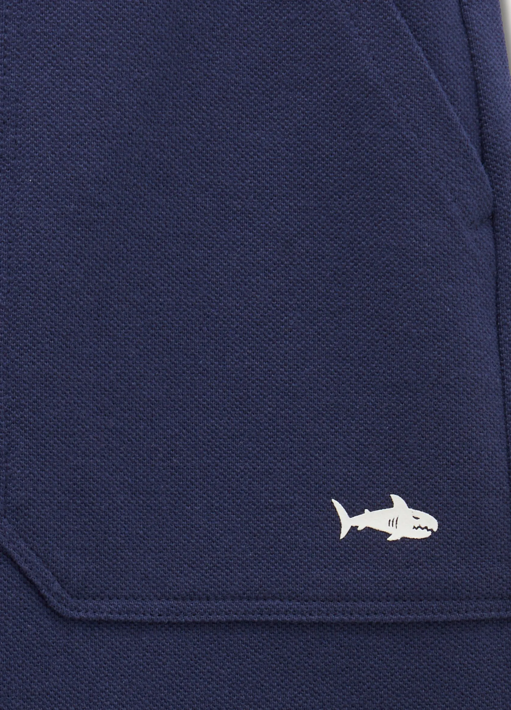 Blukids Shorts in cotone Piquet bambino-Bambino Pantaloni