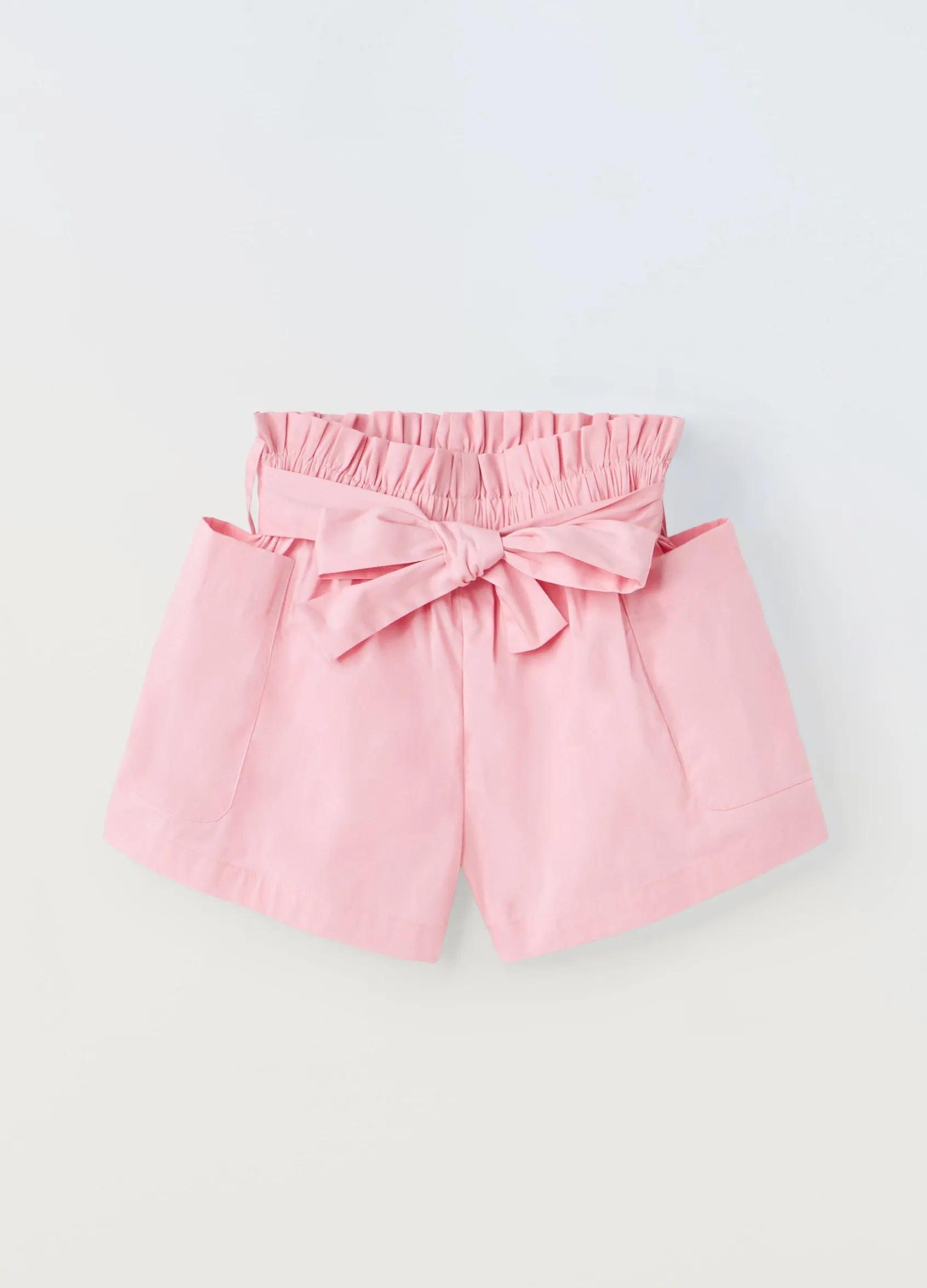 Blukids Shorts in cotone stretch bambina- Pantaloni