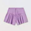 Blukids Shorts in cotone stretch bambina- Pantaloni