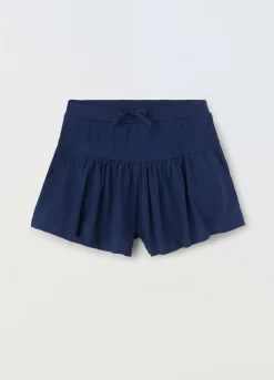 Blukids Shorts in cotone stretch bambina- Pantaloni