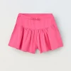 Blukids Shorts in cotone stretch bambina- Pantaloni