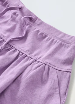 Blukids Shorts in cotone stretch bambina- Pantaloni