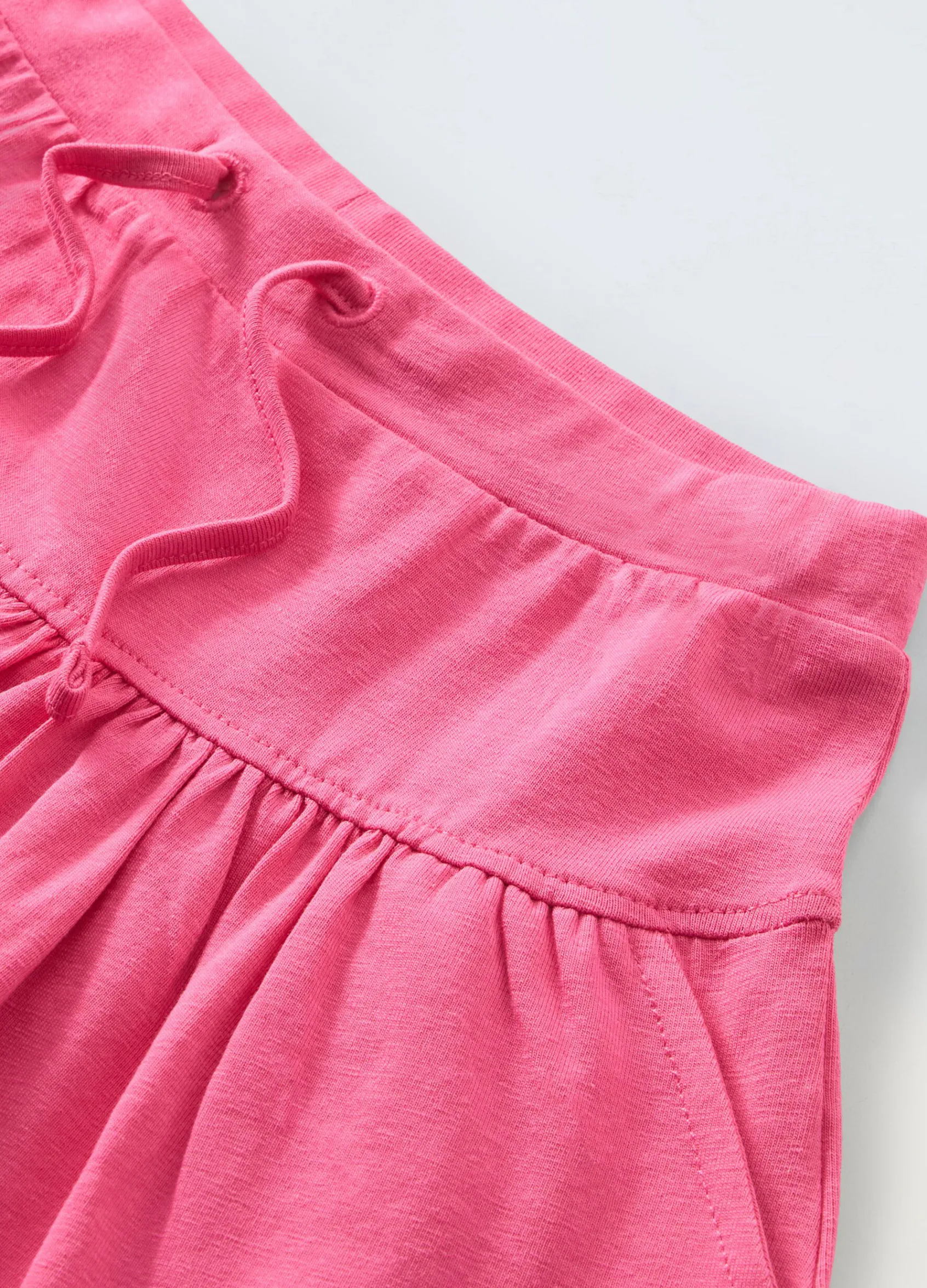 Blukids Shorts in cotone stretch bambina- Pantaloni